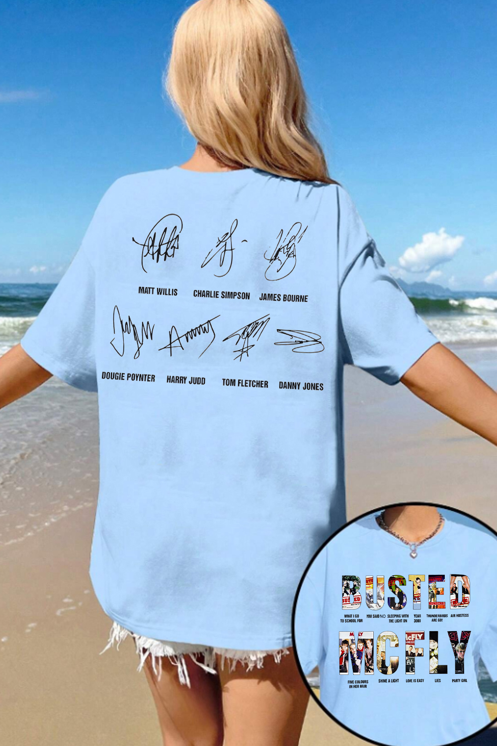 Busted & McFly Women Tee